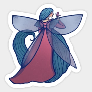 Butterfly Fairy Sticker